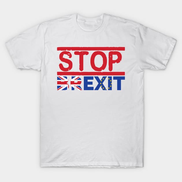 Anti Brexit European Union Uk Stop Brexit T-Shirt T-Shirt by Trendo